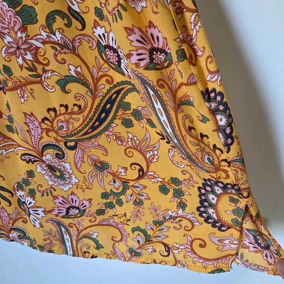 EUC LIKE NEW ZAC & RACHEL PETITE FLORAL PAISLEY PRINT TOP SIZE PETITE LARGE - Picture 10 of 15